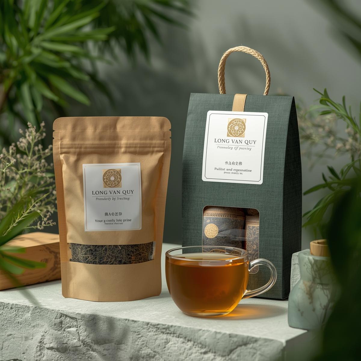 Túi quà trà cao cấp