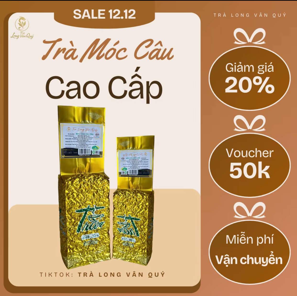 Trà Móc Câu Cao Cấp Thái Nguyên - Trà Long Vân Quý